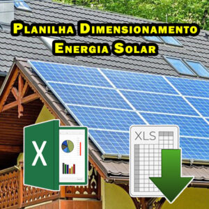 planilha dimensionamento energia solar