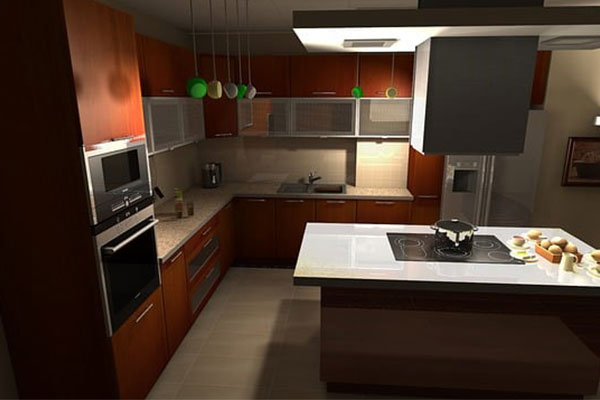cozinha compacta e moderna