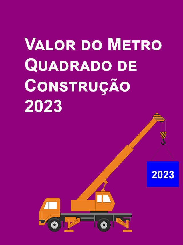 Valor do metro quadrado de construção 2023.