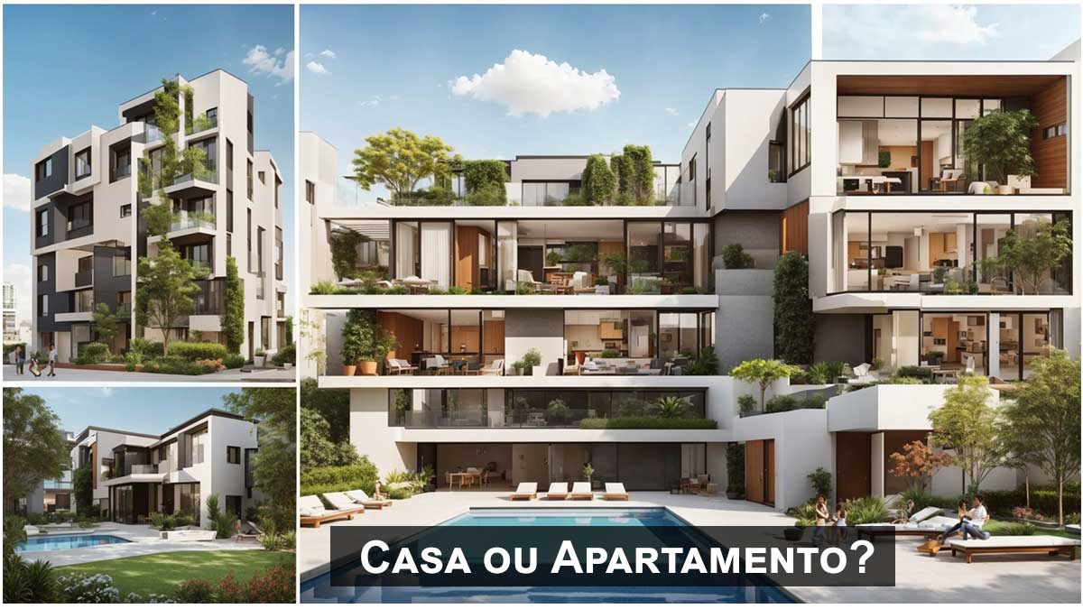 Casa ou apartamento? Vantagens e desvantagens