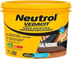 Neutrol Vedacit Tinta Asfaltica Impermeabilizante