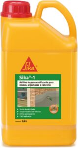 Sika 1 Aditivo Impermeabilizante para Argamassa