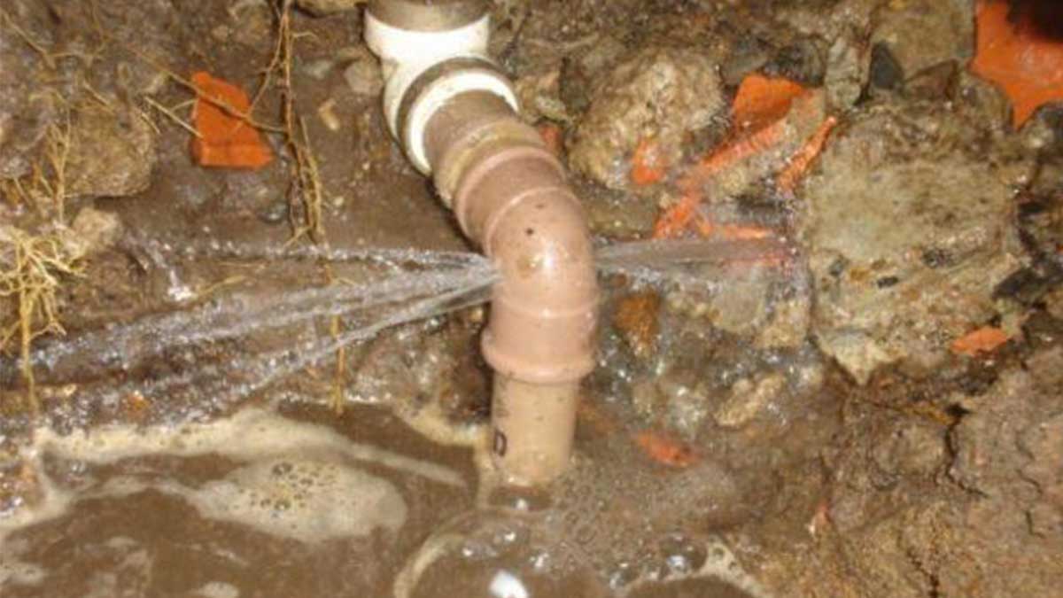 Tapa furo para cano d´água: reparo sem quebrar